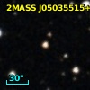 2MASS J05035515+2338312