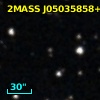 2MASS J05035858+2342321