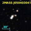 2MASS J05040304+2340358