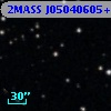 2MASS J05040605+2335574