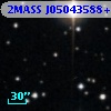 2MASS J05043588+2337454