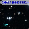 2MASS J05035752+2345100