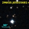 2MASS J05035681+2341360