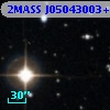 2MASS J05043003+2339336