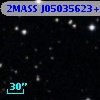 2MASS J05035623+2334582