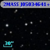 2MASS J05034641+2333294