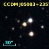 CCDM J05083+2357B