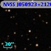 NVSS J050923+212630