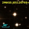 2MASS J05120769+1636387