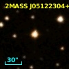 2MASS J05122304+1634009