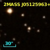 2MASS J05125963+1638458