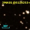 2MASS J05124253+1640540