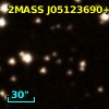 2MASS J05123690+1641090