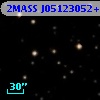 2MASS J05123052+1632385
