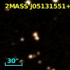2MASS J05131551+1641561