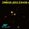 2MASS J05133436+1637073