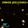 2MASS J05133462+1639156