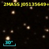 2MASS J05135649+1640342