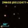 2MASS J05132477+1632533