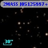 2MASS J05125887+1645478