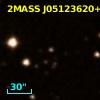 2MASS J05123620+1648052