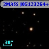 2MASS J05123264+1649423