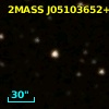 2MASS J05103652+1615394