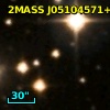 2MASS J05104571+1628551