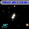 2MASS J05123830+1629324