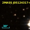 2MASS J05124317+1629498