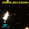 2MASS J05123638+1629265