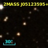 2MASS J05123595+1620324