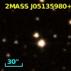 2MASS J05135980+1615419
