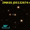 2MASS J05132674+1611409