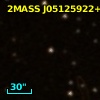 2MASS J05125922+1614297