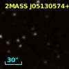 2MASS J05130574+1612410