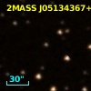 2MASS J05134367+1621373
