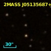 2MASS J05135687+1618158