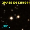 2MASS J05125694+1622008