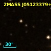 2MASS J05123379+1615318