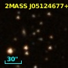 2MASS J05124677+1611241