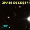 2MASS J05123387+1613058