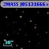2MASS J05131666+1617313