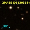 2MASS J05130358+1619133