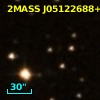 2MASS J05122688+1615113