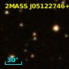 2MASS J05122746+1610582