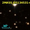 2MASS J05134531+1625200