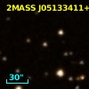 2MASS J05133411+1626394