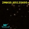 2MASS J05135695+1630090