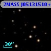 2MASS J05131510+1623045